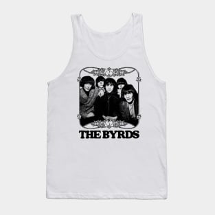 The Byrds • • Retro Style Fan Art Design Tank Top